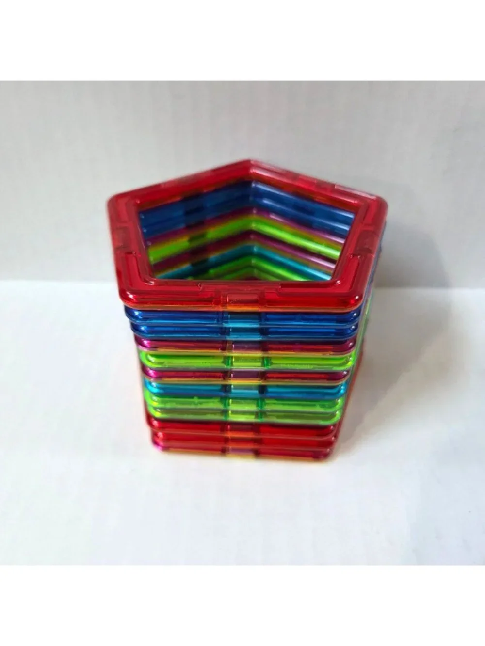 Magformers Magnetic Building Tiles 94 Piece Assorted Shapes Lot STEM